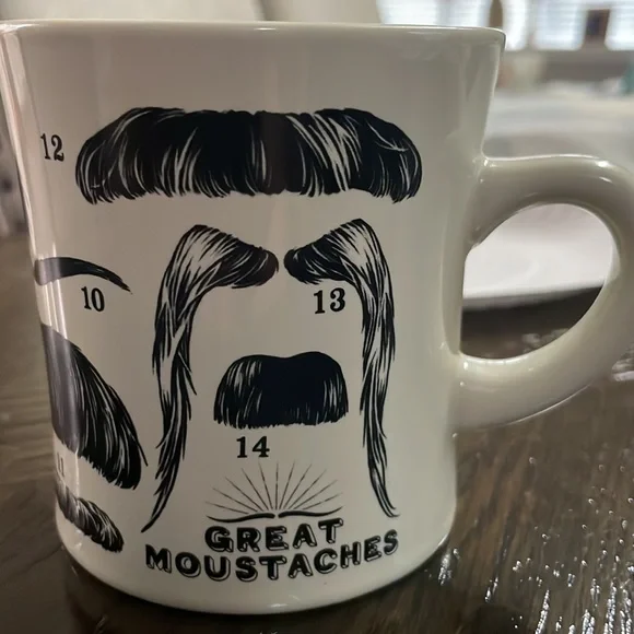 Moustache mug - Picture 3 of 6